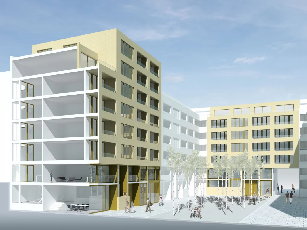 Maier Neuberger Architekten 0623 WB.München.Nymphenburger Höfe