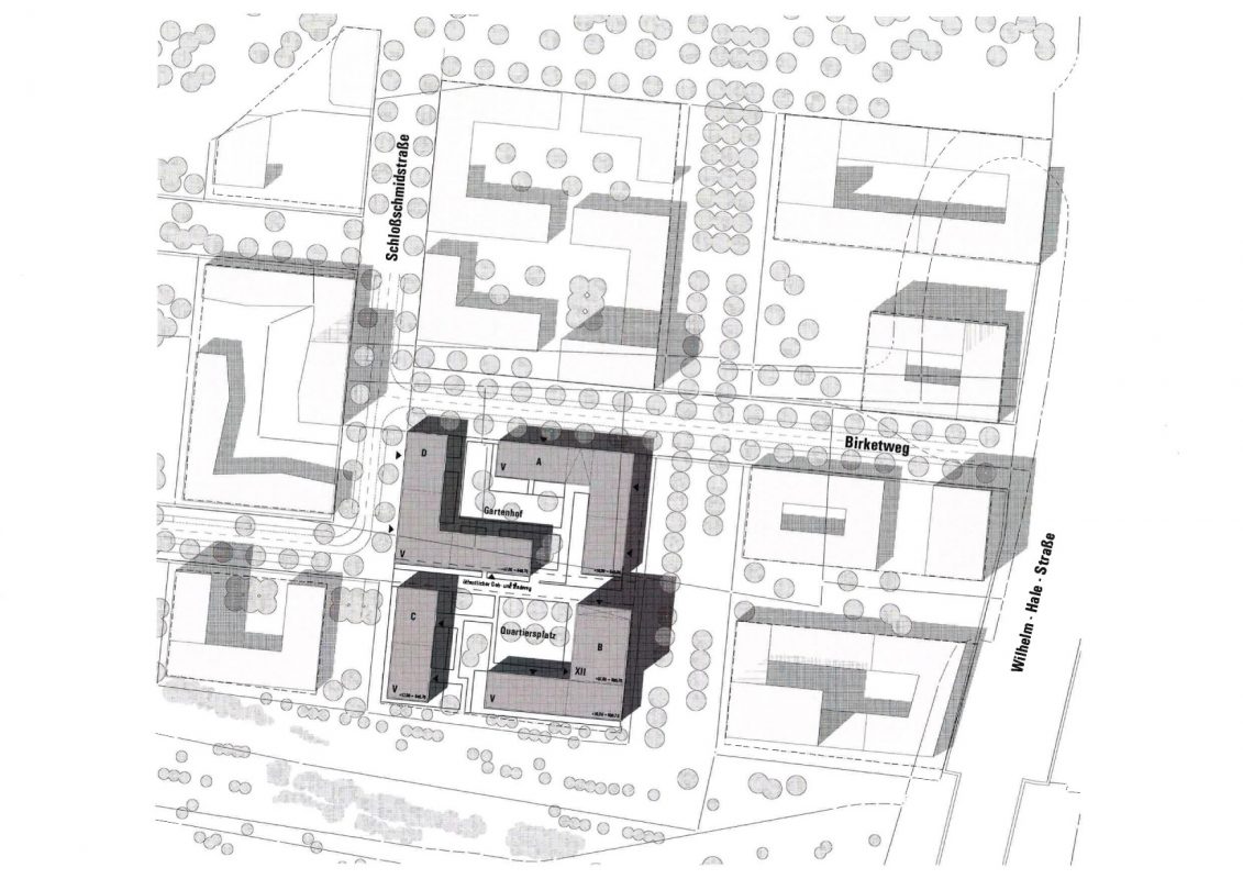 Maier Neuberger Architekten 1006 Wohnungsbau.München.Hirschgarten