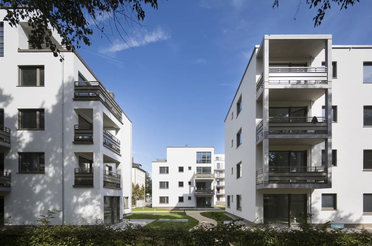 Maier Neuberger Architekten 1101 Wohnungsbau.München.Kaiserslauternerplatz