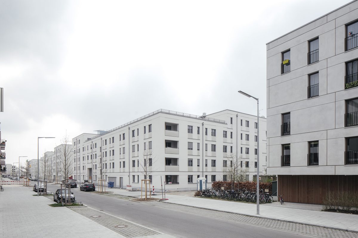 Maier Neuberger Architekten 1406 Wohnungsbau.München.Gertrud-Grunow-Straße