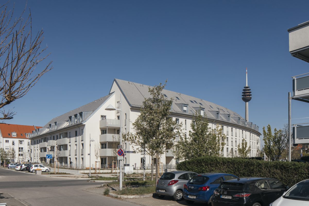 Maier Neuberger Architekten 1409 Wohnungsbau.Nürnberg.Pragerstraße